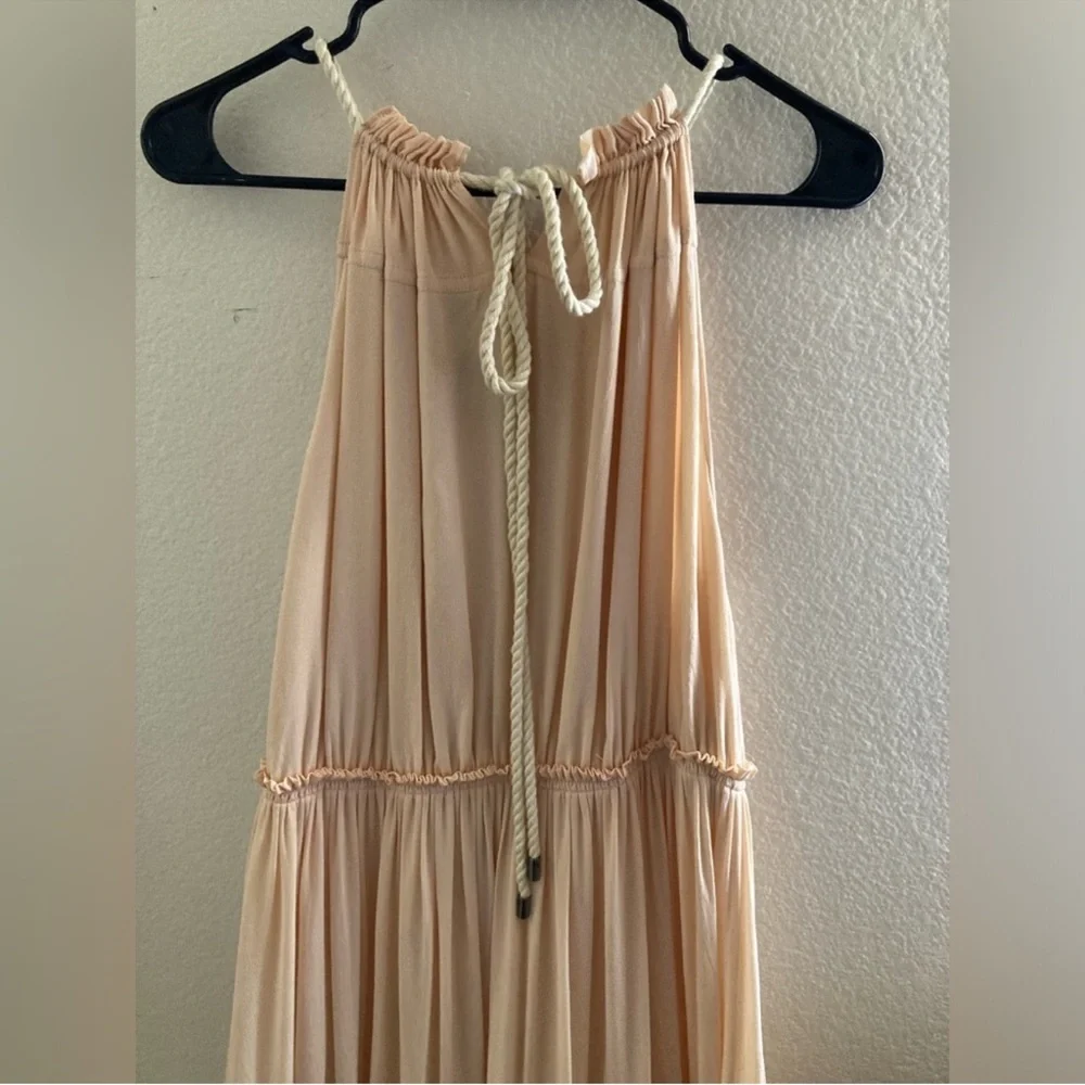 $600 Derek Lam Tan Maxi Dress - Picture 2 of 12